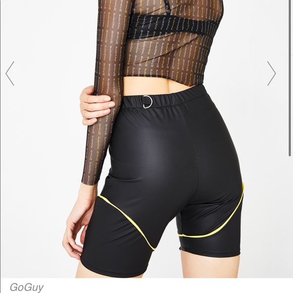 Dolls Kill / GoGuy THE ORIGINALS MATTE HOT PANTS - Picture 3 of 7